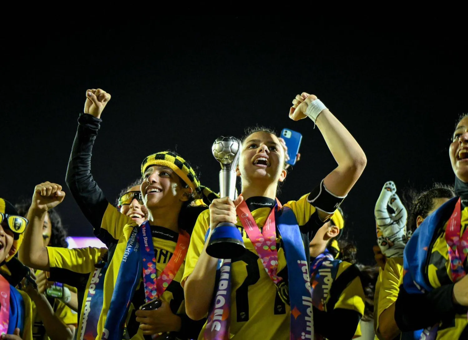 الاتحاد يُتوّج بلقب كأس الاتحاد للفتيات.. والقادسية يحقق لقب المنطقة الشرقية
