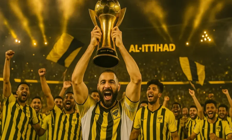 الاتحاد على بعد خطوة من التتويج بلقب دوري روشن السعودي بعد انتصار كبير على الفيحاء