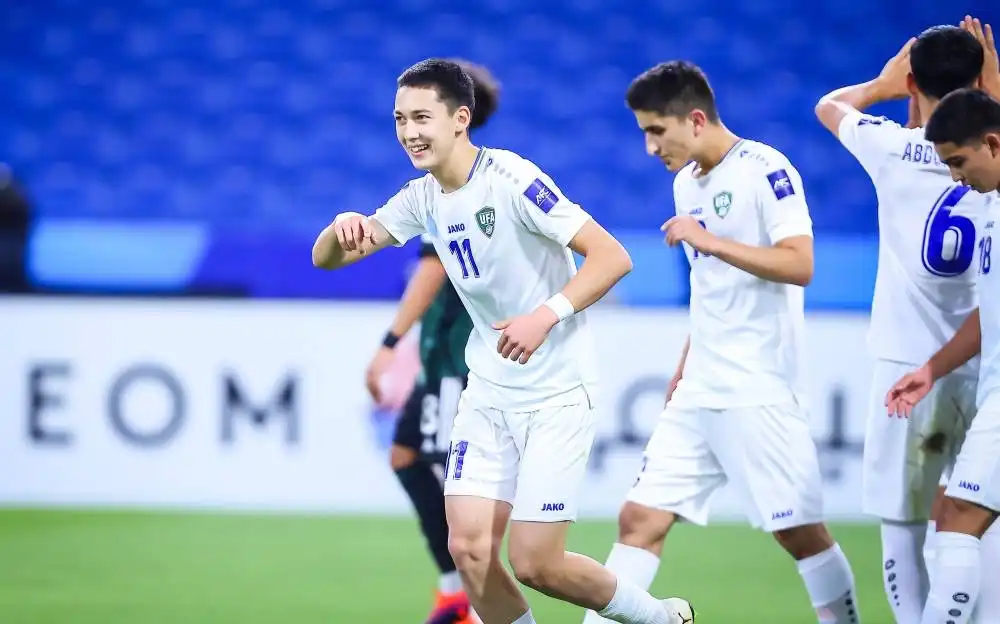 أوزبكستان تتأهل بنجاح إلى نصف نهائي كأس آسيا للناشئين بعد تفوقها على الإمارات