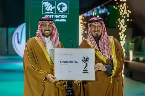 ياسر المسحل، رئيس الاتحاد السعودي لكرة القدم، يشيد بتأهل المنتخب السعودي للشباب لكأس العالم 2025، مؤكدًا أن الإنجاز جاء بدعم القيادة الرشيدة والجهود الكبيرة.