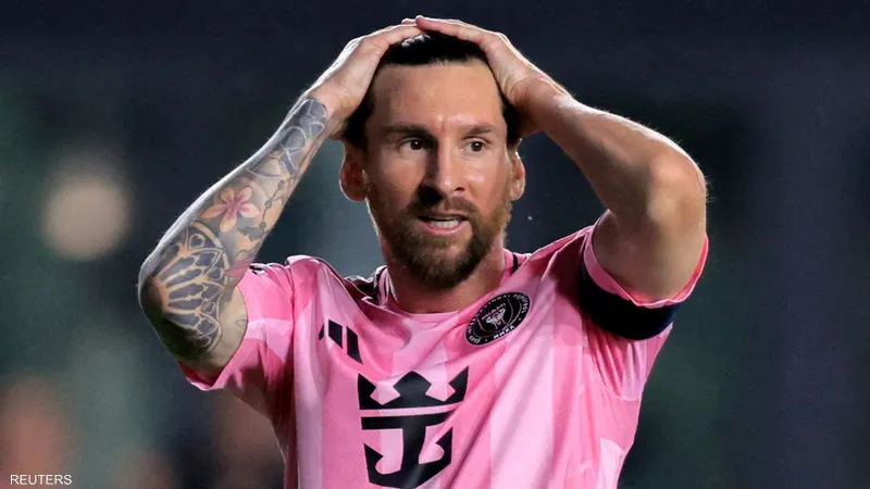 ميسي يشهد أسوأ هزيمة في مسيرته بالدوري الأمريكي مع إنتر ميامي