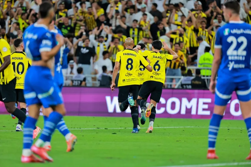 الاتحاد والهلال والنصر في مواجهات مصيرية بالدوري السعودي
