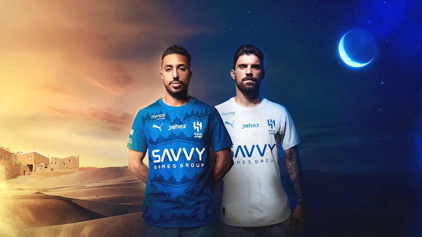 الهلال وبوما يطلقان أطقم الموسم الجديد بإرث سعودي وروح قارية