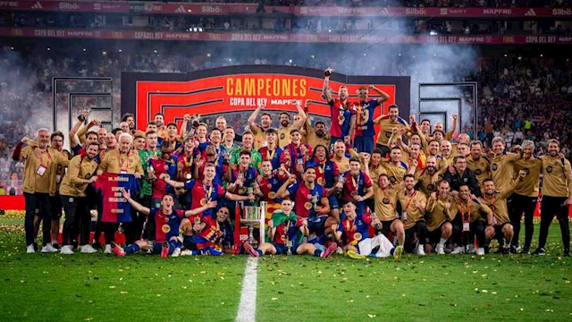 برشلونة يتوج بلقب كأس الملك بعد مباراة درامية ضد ريال مدريد