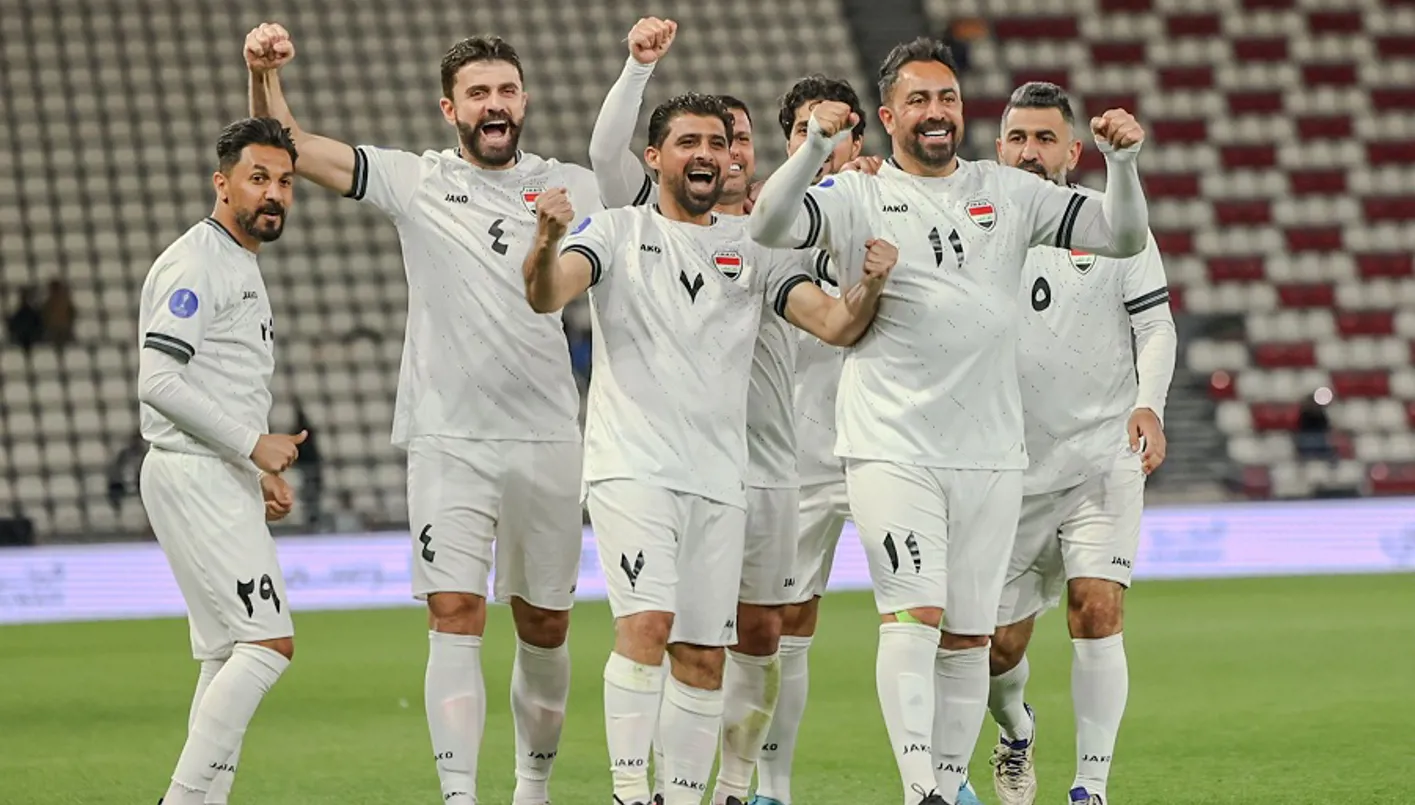 العراق يتوج بلقب كأس الخليج لقدامى اللاعبين ونور صبري بطل المباراة