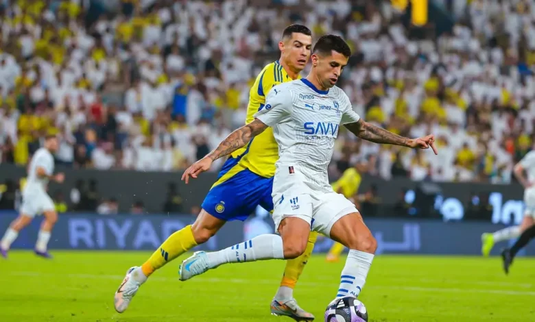 إصابة توقف كانسيلو عن مواجهة الهلال الآسيوية.. والشهراني بديلاً