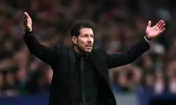سيميوني: لم أكن مرتاحاً عند التقدم 2-0 على برشلونة