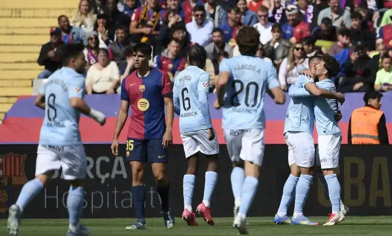 سيلتا فيجو يثبت تفوقه التهديفي على برشلونة في لقاء مشتعل بالدوري الإسباني